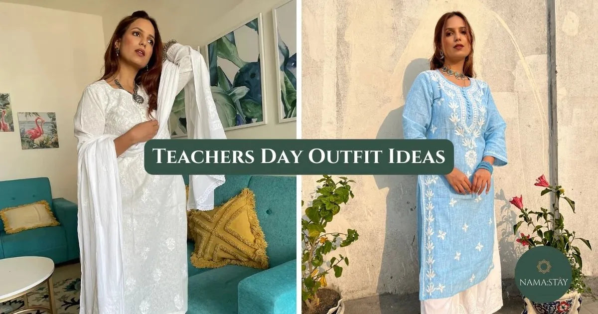 Teachers day outfit Ideas to celebrate in class Shop Nama stay