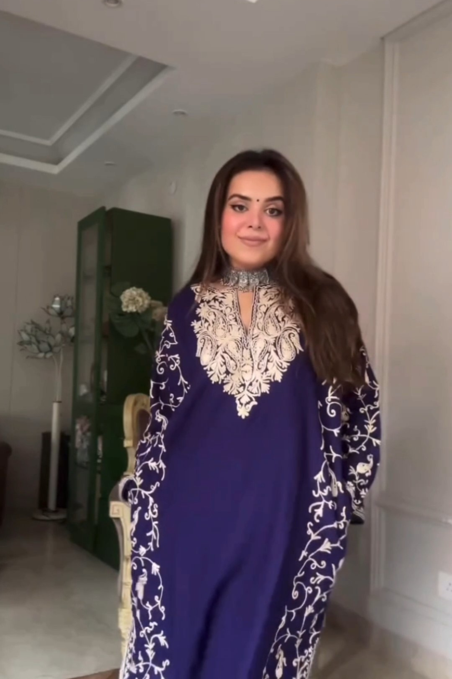 Danika Goyal in Amal Kashmiri woolen phiran