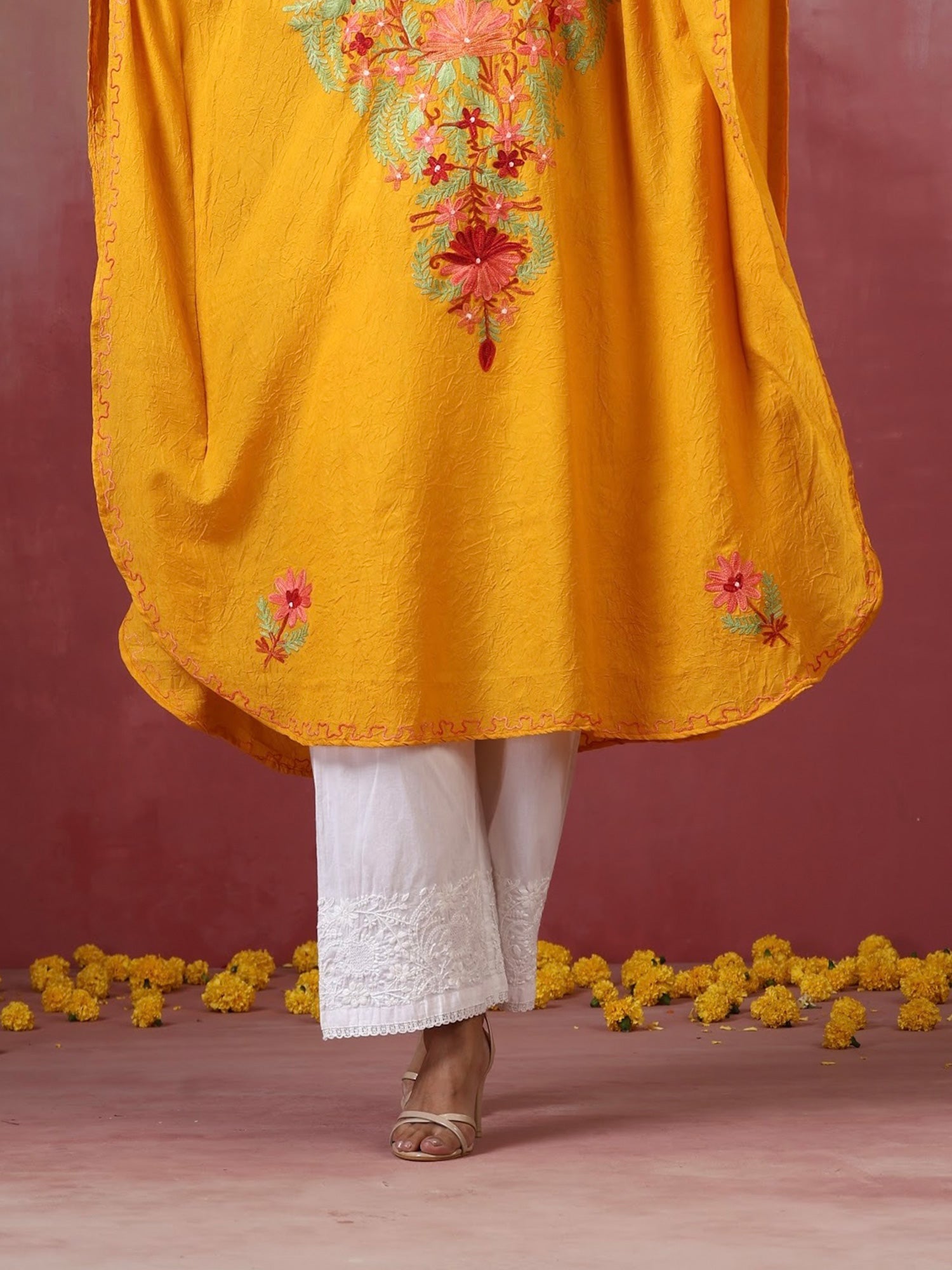 Tara_Chikankari_Cotton_jalli_Straight_Palazzo_shop_Namastay