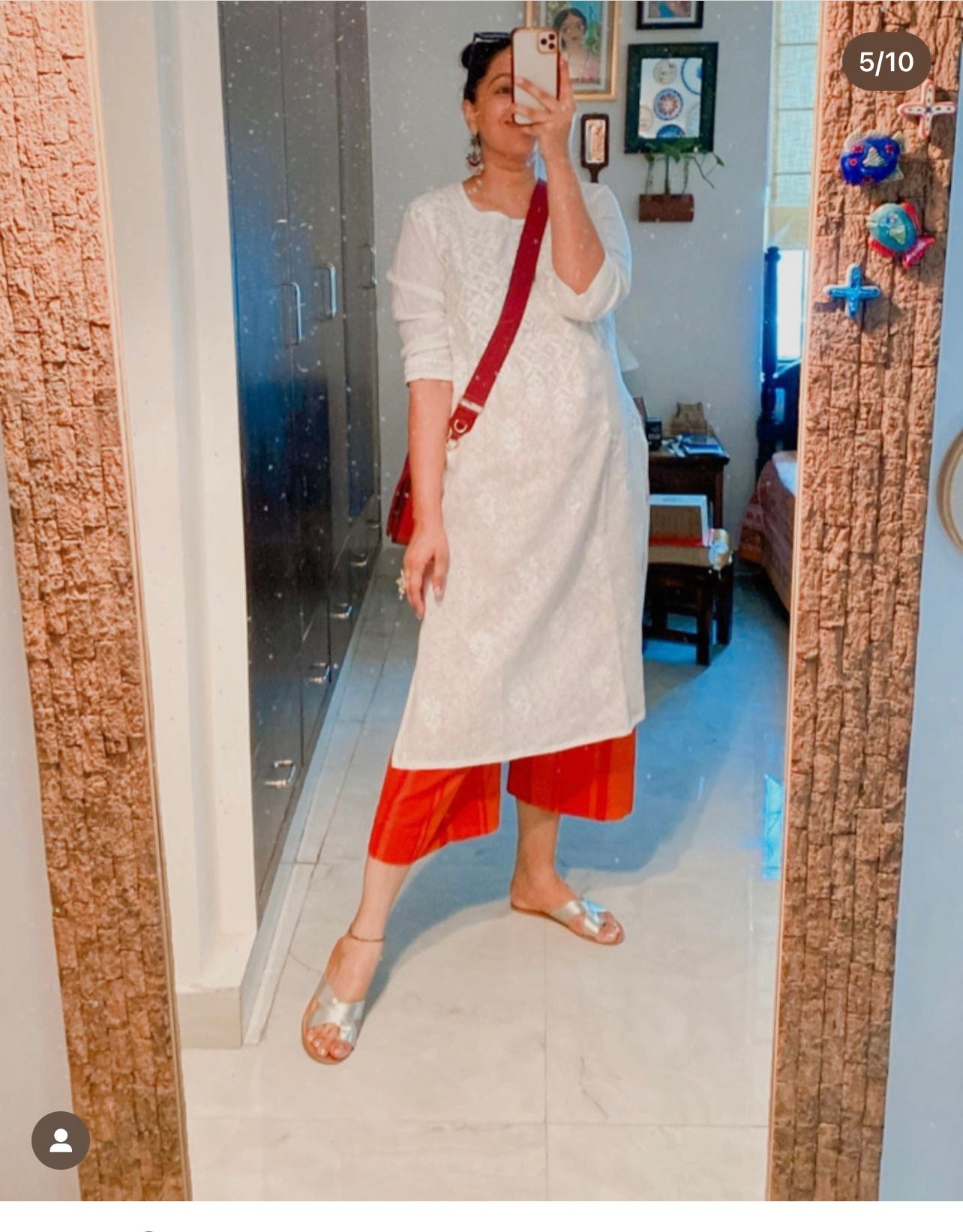 Nawab II Hand Embroidered Kota Kurta