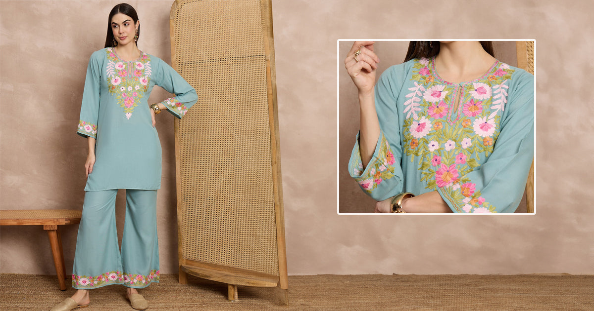 Dressed to Dance: Kashmiri Kurta Sets Are The Perfect Sangeet Outfit For Women