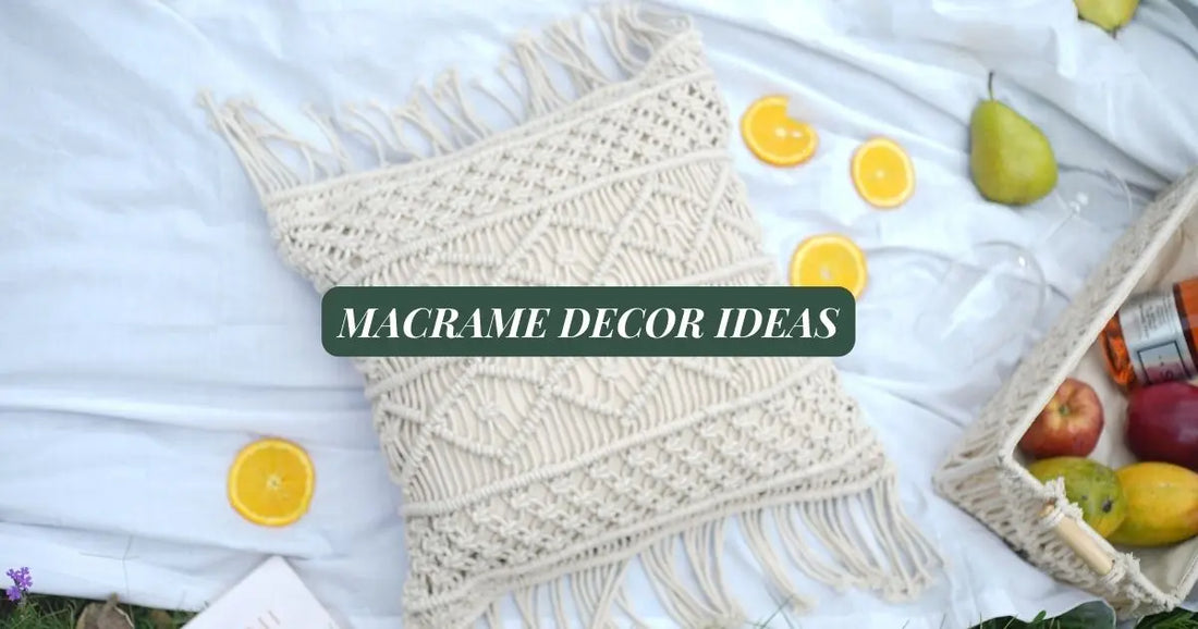 Macrame Decor Ideas: 10 Cool Home decor ideas