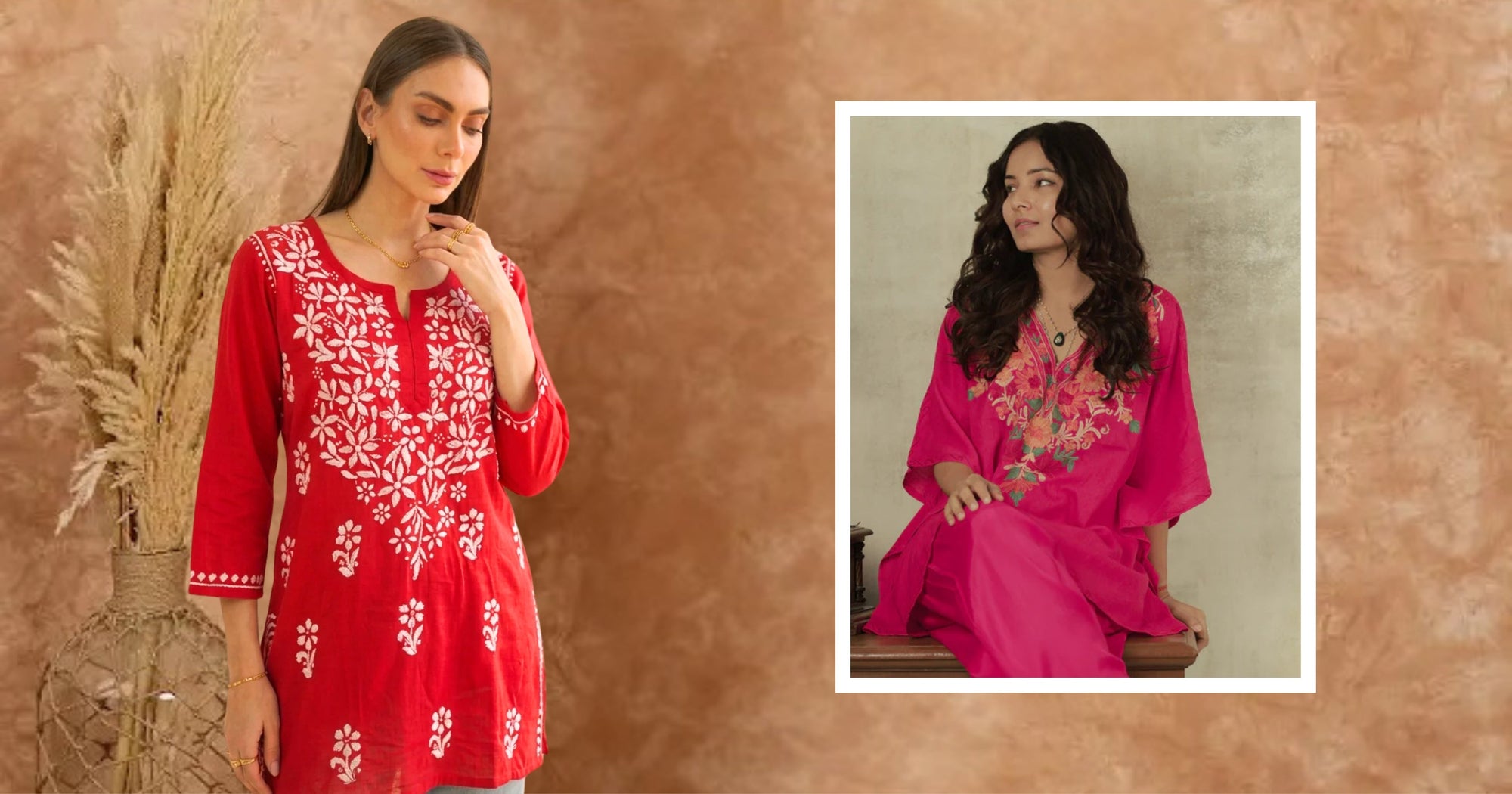 Must-Have Short Kashmiri and Chikankari Kurtis For Every Body Type