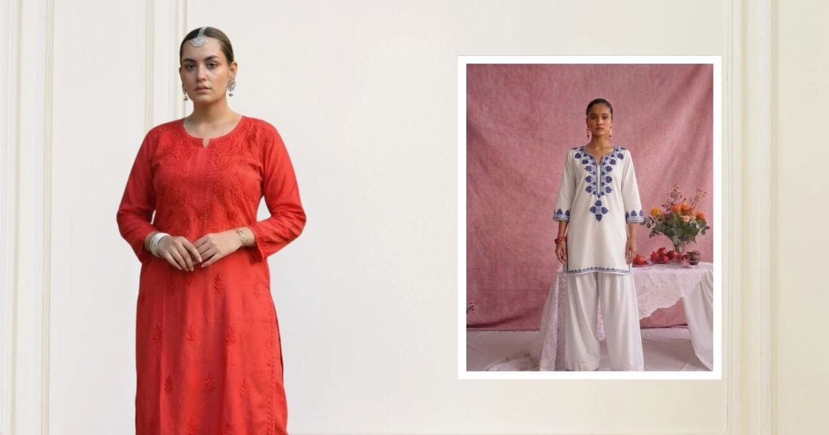 Handcrafted Chikankari & Kashmiri: The Art of Effortless Old-Money Dressing
