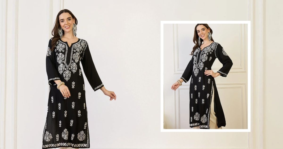 Summer-Ready Chikankari Cotton Kurta for Office and Everyday Wear