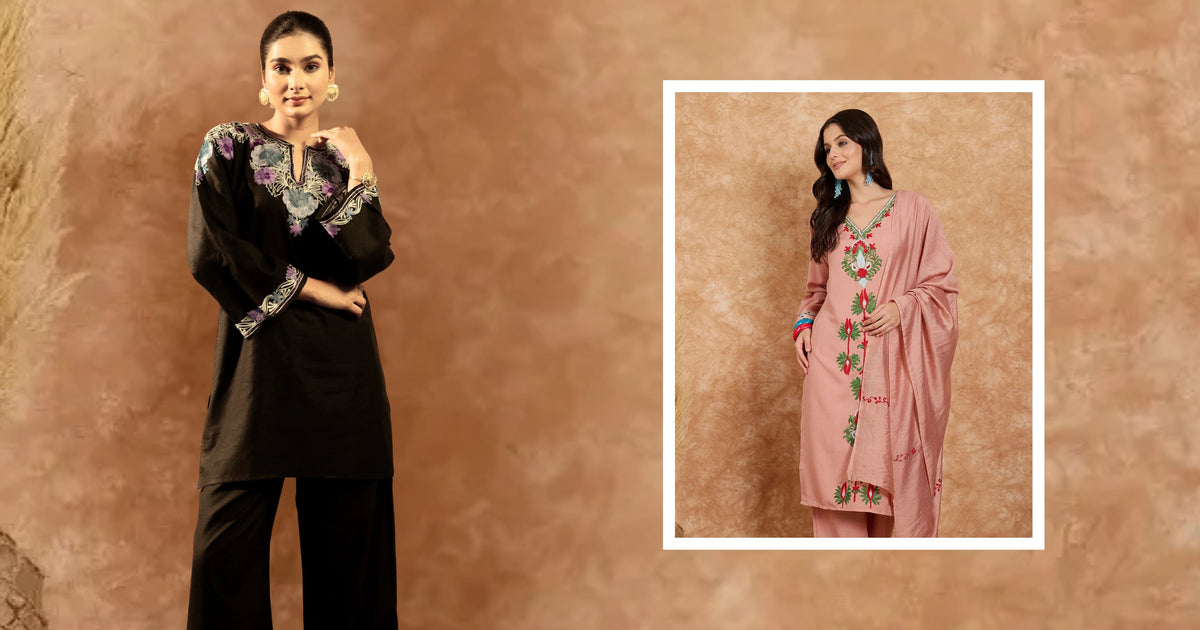 Pakistani Kashmiri Suits for Women: Latest Styles & Trends