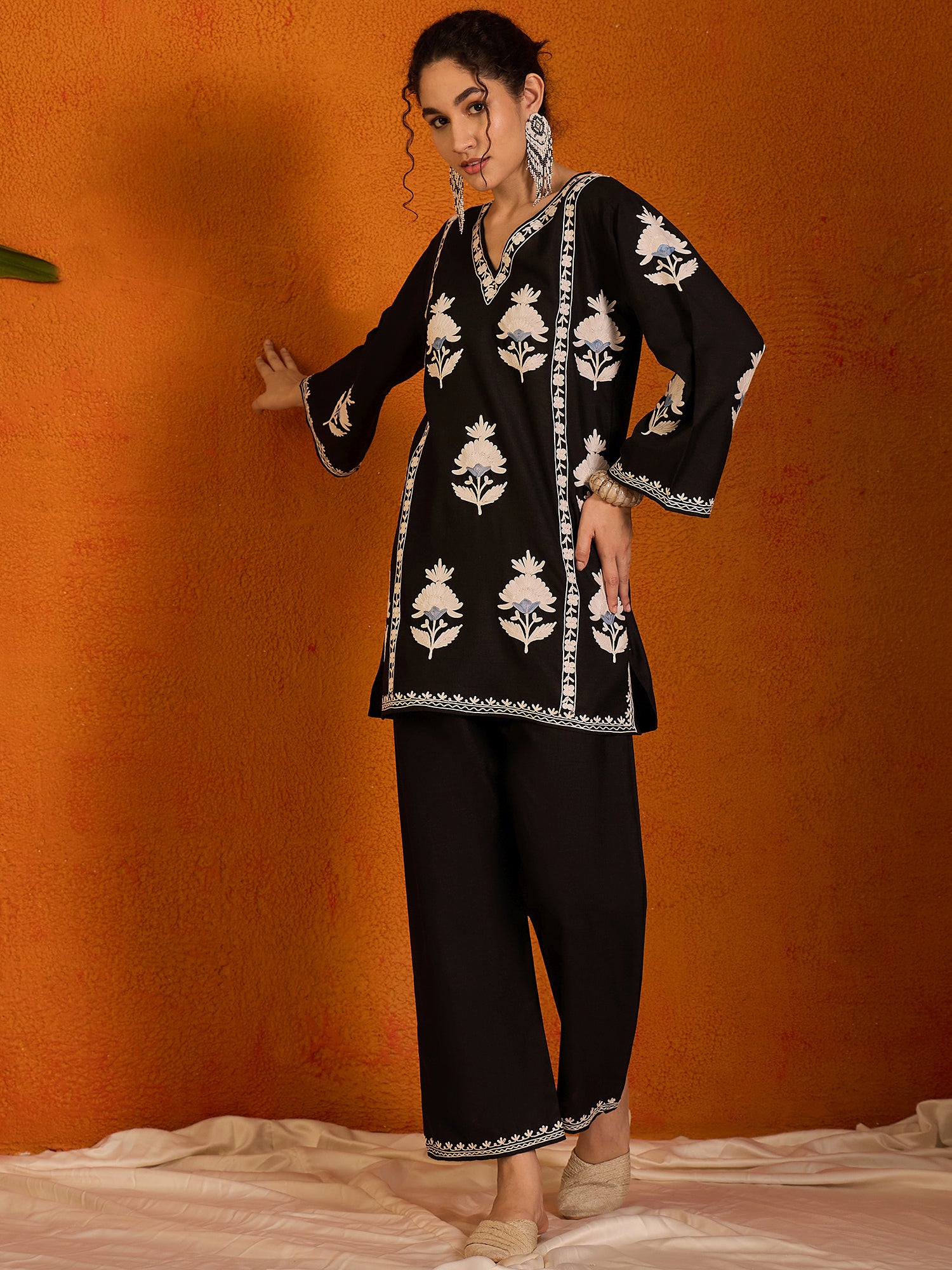 Aiza_Cotton_Kashmiri_Kurta_Co-ord_Set_shop_Namastay