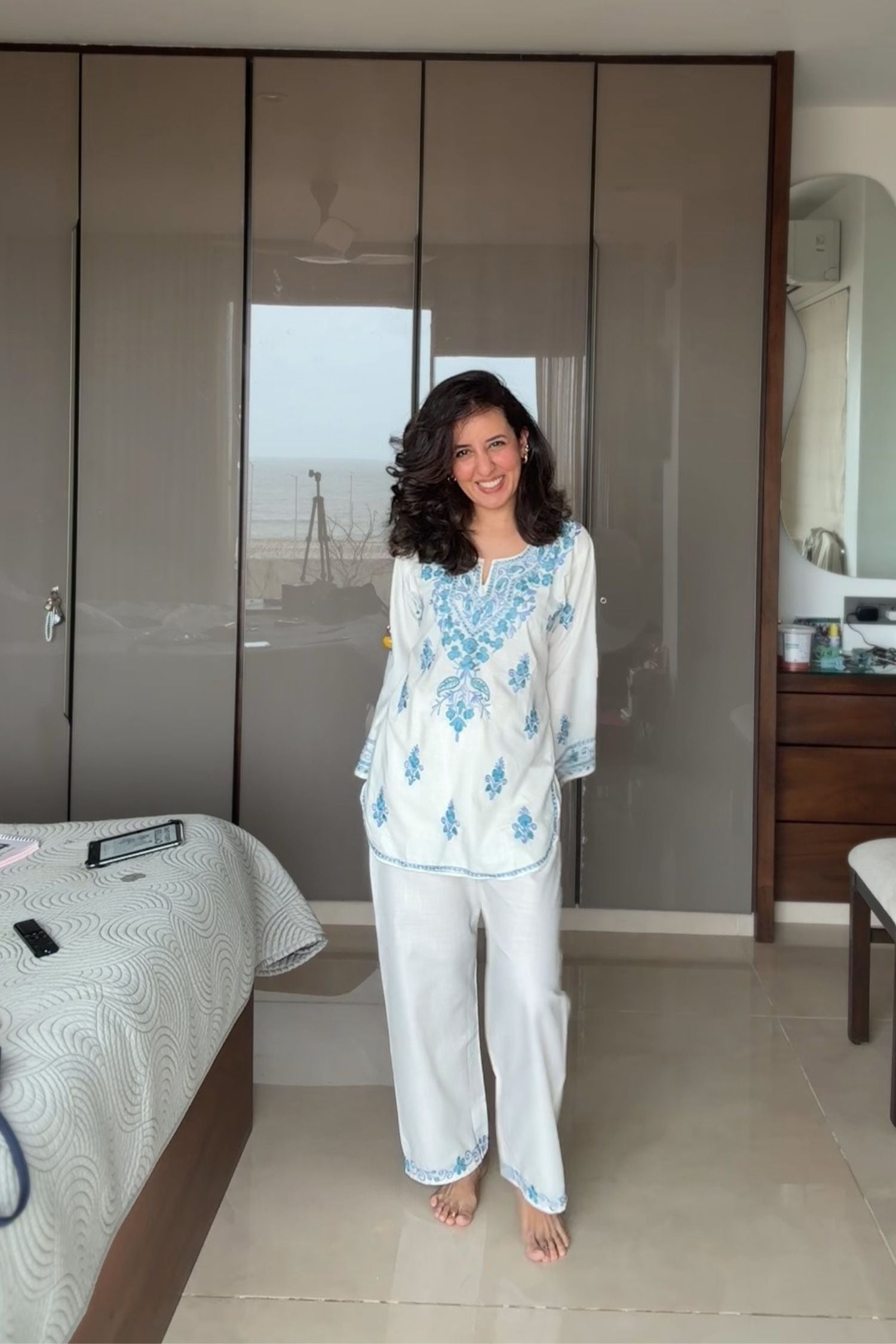 Anushka Mulchandani in Kinza Kurta with Pants Coord Set