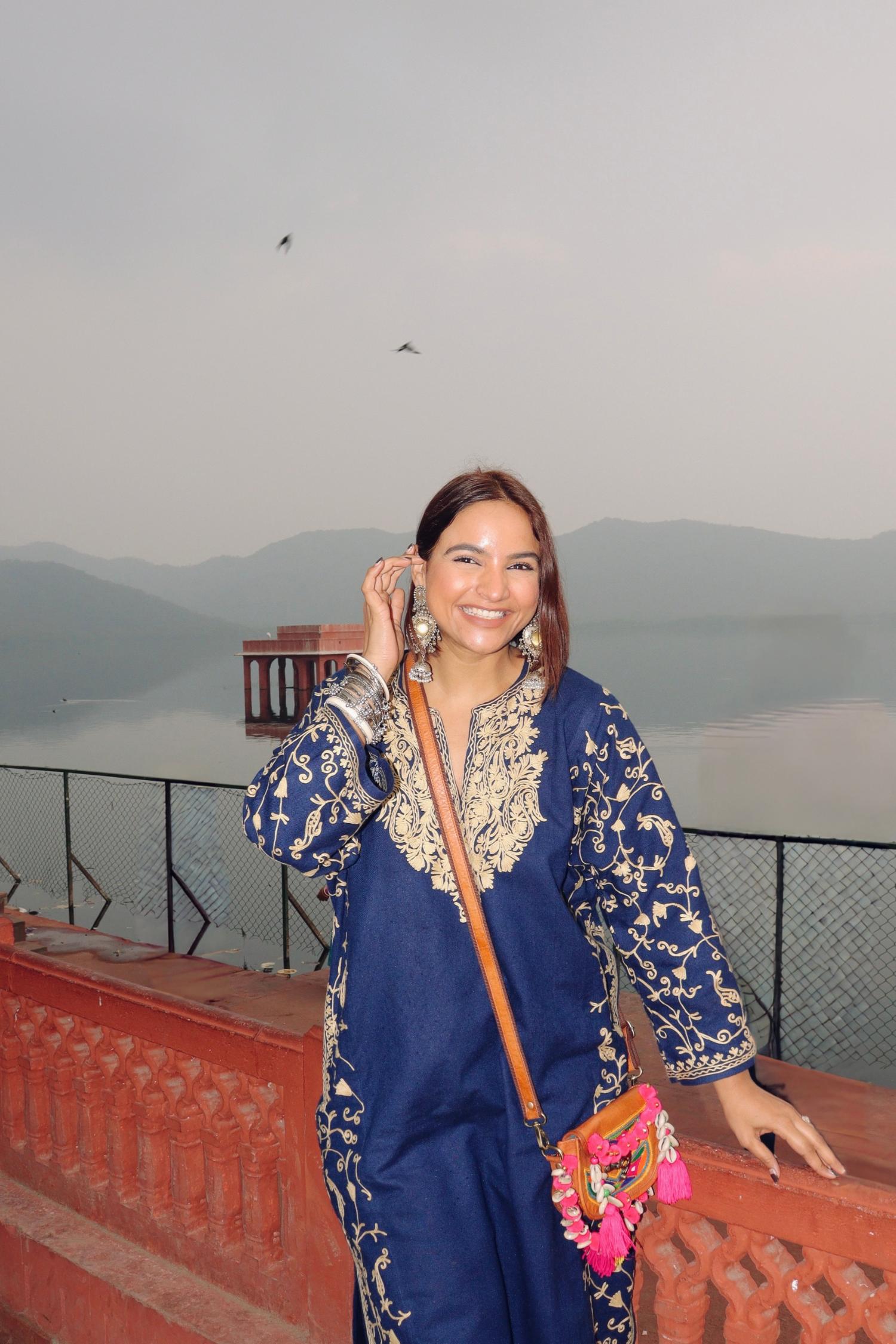 Sapna Rai In Amal Kashmiri Woollen Phiran