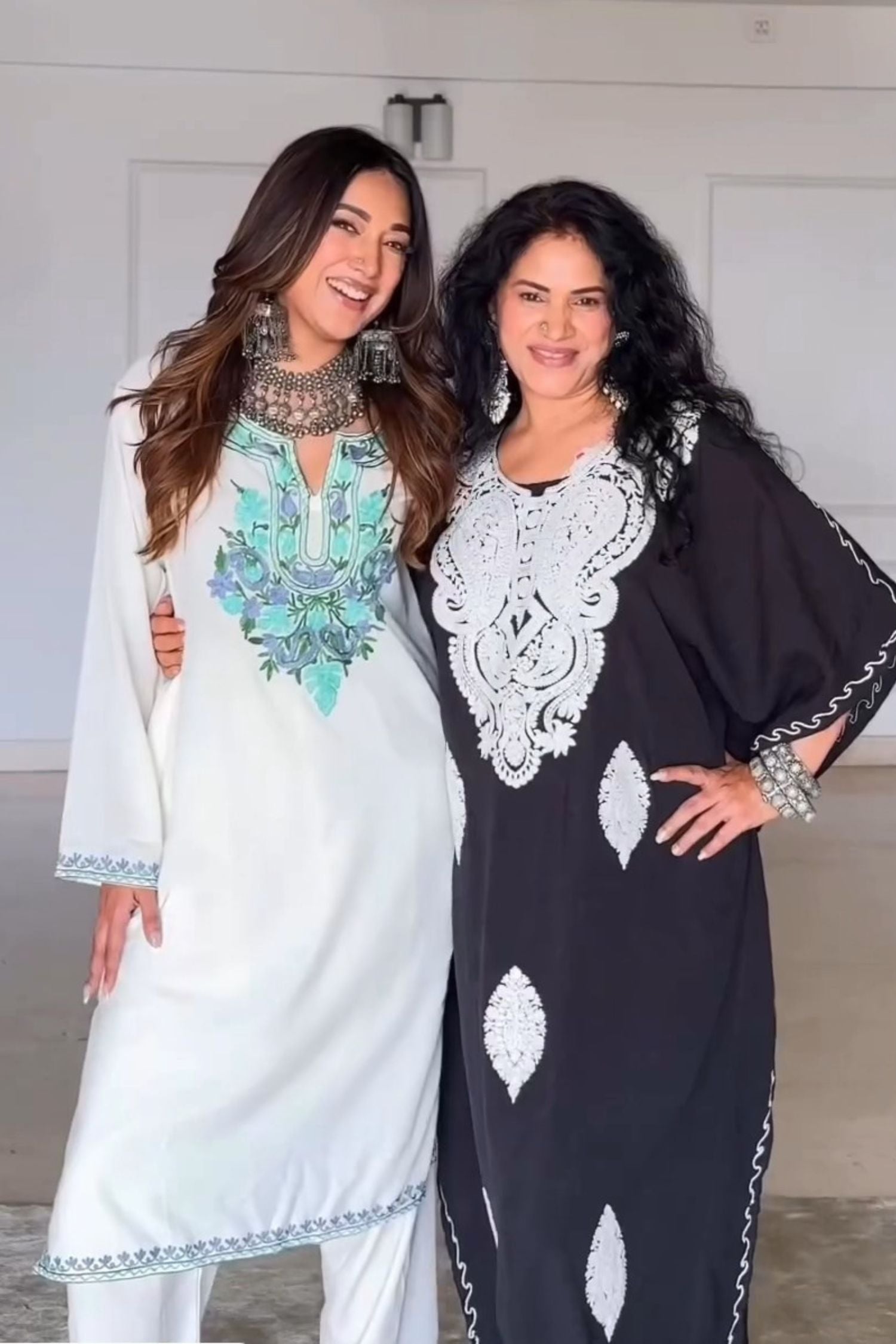 Cipia Artul In Eira Cotton Kashmiri Phiran Kurta and Palazzo Set