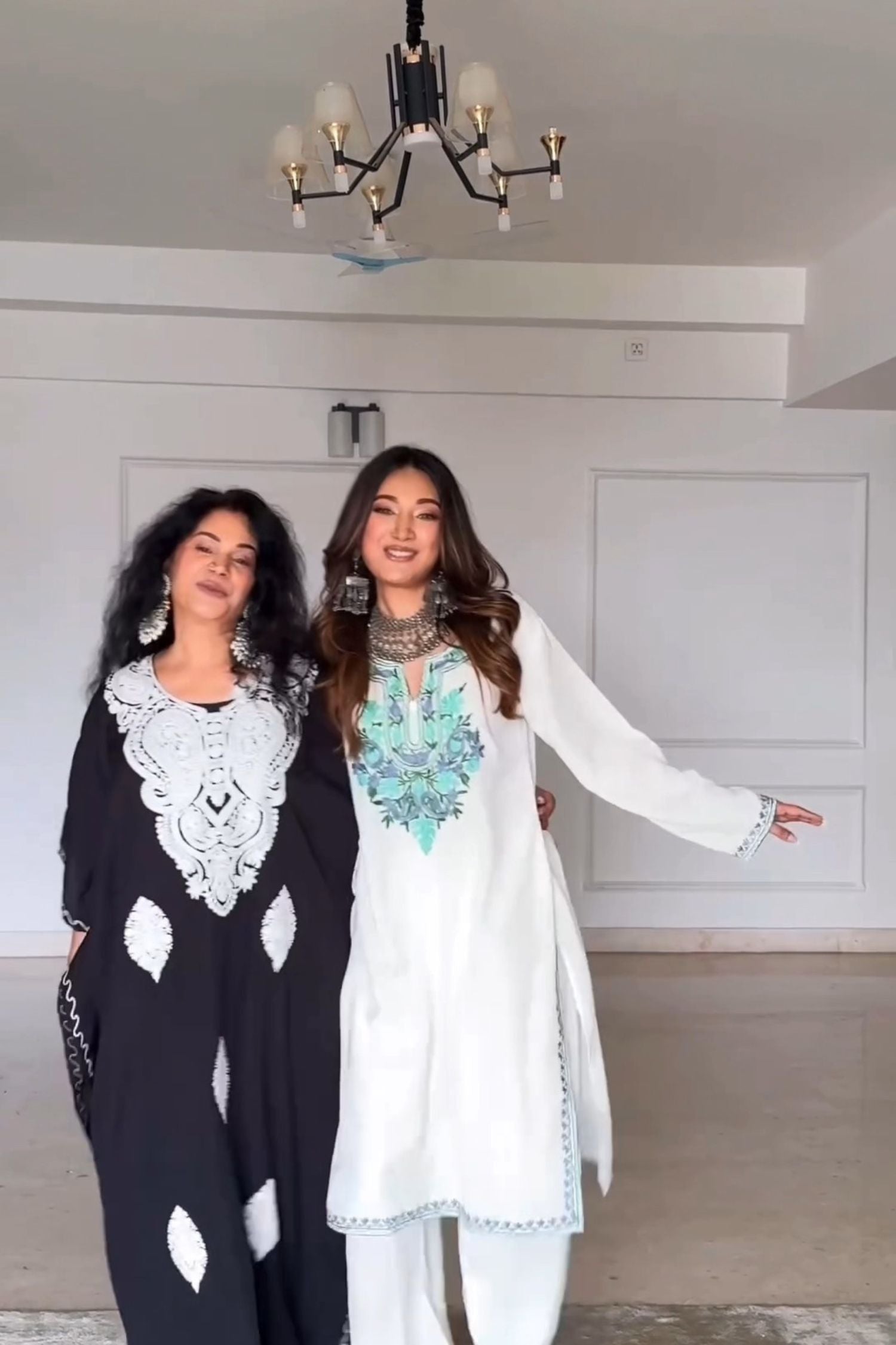 Cipia Artul In Eira Cotton Kashmiri Phiran Kurta and Palazzo Set