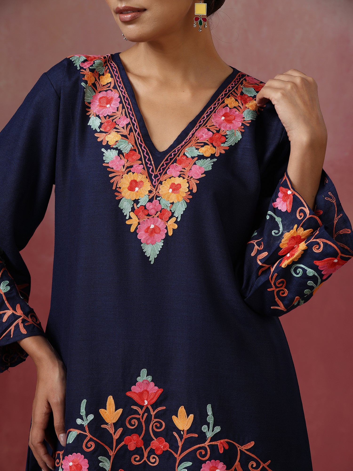 Soha_Cotton_Kashmiri_Cotton_Kurta_Co-ord_Set_shop_Namastay
