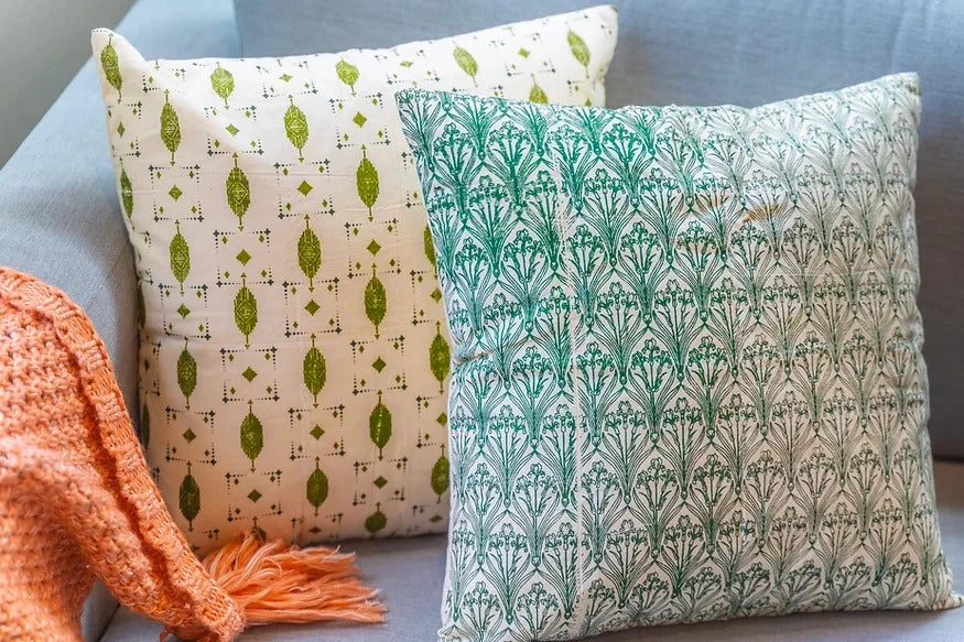 hand block print cushion set 5