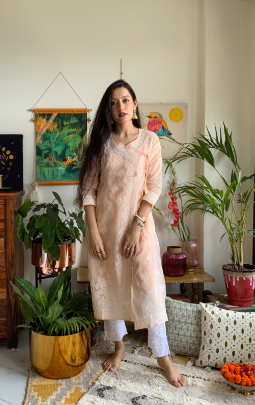 Faiza Angrakha Kurta