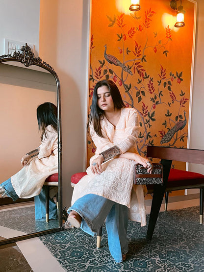 Faiza Angrakha Kurta