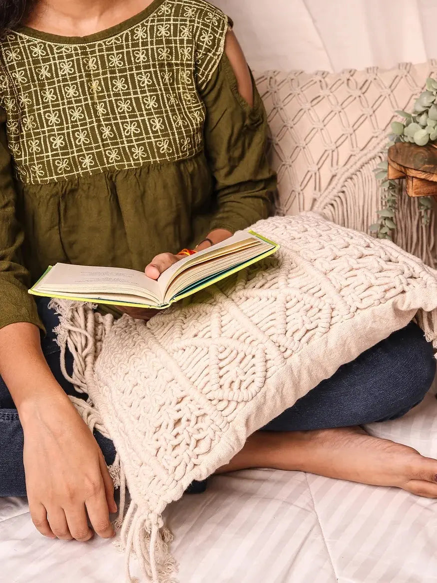 sinquerim macrame cushion cover 6