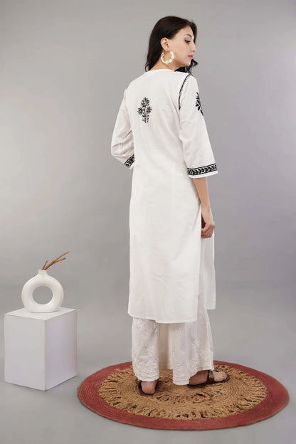 Saba Straight Chikankari Kurta
